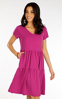 Damska sukienka z krótkim rekawem 5F039 LITEX