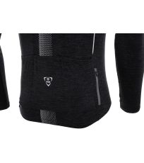 Męska koszulka kolarska merino Sonet-m KILPI Ciemno szary