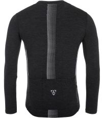 Męska koszulka kolarska merino Sonet-m KILPI Ciemno szary