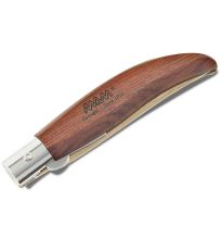 Składany nóż z zabezpieczeniem - bubinga 9 cm Ibérica 2017 Bronze Titanium MAM bubinga