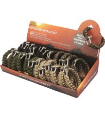 Wielofunkcyjna bransoletka - czarna Paracord Highlander czarny