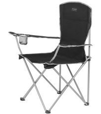 Składane krzesło campingowe - czarne MORAY Highlander