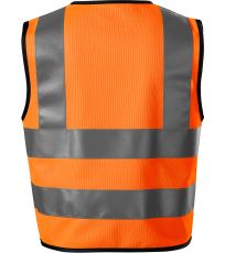 Kamizelka bezpieczeństwa dla dzieci HV Bright RIMECK odblaskowy pomarańczowy
