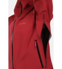Damska kurtka wodoodporna typu hardshell MAMBA-W KILPI czerwony