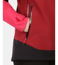 Damska kurtka wodoodporna typu hardshell MAMBA-W KILPI czerwony