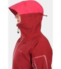 Damska kurtka wodoodporna typu hardshell MAMBA-W KILPI czerwony