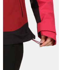 Damska kurtka wodoodporna typu hardshell MAMBA-W KILPI czerwony