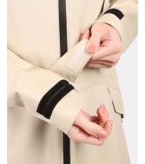 Płaszcz damski outdoorowy AYRA-W KILPI Beżowy