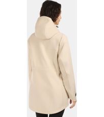 Płaszcz damski outdoorowy AYRA-W KILPI Beżowy