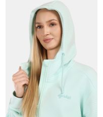 Bluza z kapturem damska bawełniana BAYA-W KILPI mentol