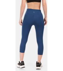 Damskie legginsy fitness 3/4 AMIRA-W KILPI Ciemny niebieski
