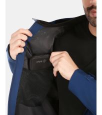 Męski płaszcz outdoorowy AYRA-M KILPI Ciemny niebieski