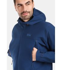 Męski płaszcz outdoorowy AYRA-M KILPI Ciemny niebieski