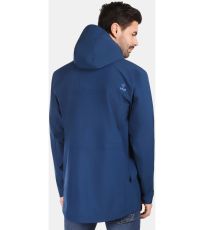 Męski płaszcz outdoorowy AYRA-M KILPI Ciemny niebieski