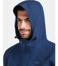 Męski płaszcz outdoorowy AYRA-M KILPI Ciemny niebieski