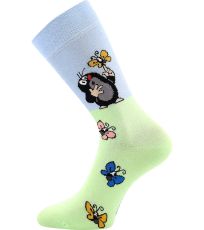 Skarpetki męskie wzorzyste - 3 pary KR 111 Boma Krecik