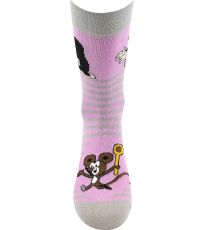 Skarpetki męskie wzorzyste - 3 pary KR 111 Boma Krecik