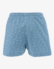 Chłopięce bokserki luźne 65016P GINA smoky-white