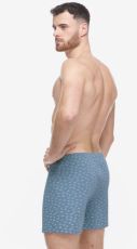 Męskie bokserki luźne 75215P GINA smoky-white