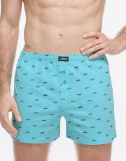 Męskie bokserki luźne 75216P GINA