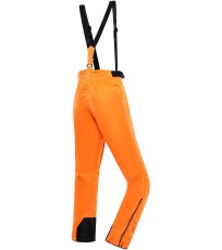 Męskie spodnie narciarskie z membraną PTX EDES ALPINE PRO neonowy pomarańczowy