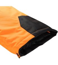 Męskie spodnie narciarskie z membraną PTX EDES ALPINE PRO neonowy pomarańczowy