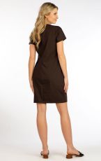 Damska sukienka 5F221 LITEX czekoladowy