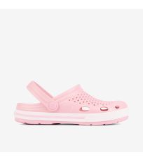 Damskie klapki LINDO COQUI Pink/White
