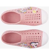 Dziecięce letnie tenisówki STAR COQUI Powder Pink/White