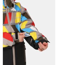 Dziewczęca kurtka narciarska SAMARA-JG KILPI Beżowy