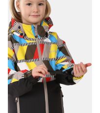 Dziewczęca kurtka narciarska SAMARA-JG KILPI Beżowy