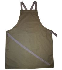 Unisex długi fartuch z szelkami DP130 Dennys London