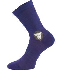 Skarpetki sportowe- 3 pary Barefootan merino VoXX® fioletowy