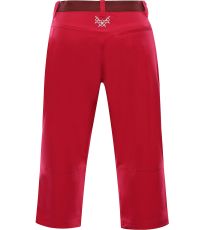 Damskie spodnie capri WEDERA ALPINE PRO jazzy