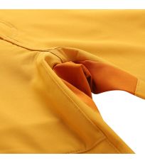 Męskie spodnie softshellowe WEDER ALPINE PRO autumn blaze