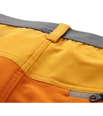 Męskie spodnie softshellowe WEDER ALPINE PRO autumn blaze