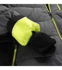 Męska puchowa kurtka narciarska z membraną PTX FERER ALPINE PRO ciemno szary