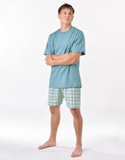 Męska piżama krótka 79188P GINA