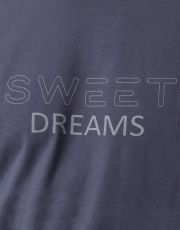 Męska piżama krótka 79198P GINA ciemnoszary-szary