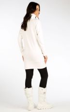 Damska sukienka dresowa 7F130 LITEX biały