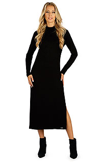 Damska maxi sukienka z długim rękawem 7D023 LITEX