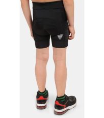 Dziecięce spodenki kolarskie PRESSURE-J KILPI Czarny