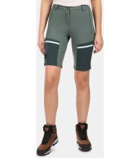 Damskie spodnie outdoorowe HOSIO-W KILPI Ciemnozielony