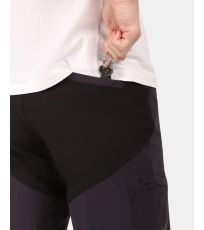 Męskie spodnie outdoorowe 3/4 OLPRA-M KILPI Czarny