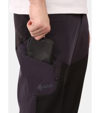 Męskie spodnie outdoorowe 3/4 OLPRA-M KILPI Czarny