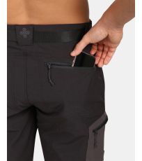 Męskie spodenki outdoorowe NAVIA-M KILPI Czarny