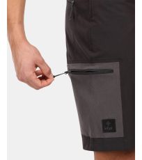 Męskie spodenki outdoorowe NAVIA-M KILPI Czarny