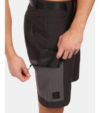 Męskie spodenki outdoorowe NAVIA-M KILPI Czarny