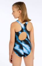 Jednoczęściowy strój kąpielowy sportowy dla dziewcząt 6G419 LITEX 