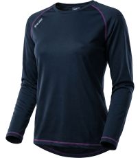 Komplet termiczny damski LADY TIBIS SET-BLACK/FUCHSIA Hi-Tec